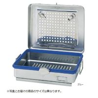 松吉医科器械 ニューカスト（角型）小 ブルー M-34 1個 03-3055-01（直送品）