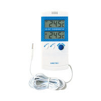 ドリテック 室内室外温度計 O-209BL 1箱（5個入） 23-5079-00（直送品）