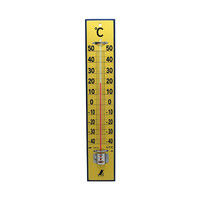 温度計 木製 45cm 75919 1セット（5個） シンワ測定 （直送品）