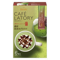 味の素AGF ブレンディ カフェラトリー スティック 濃厚抹茶あずきラテ 1箱（6本入）