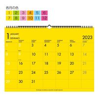 エトランジェ・ディ・コスタリカ 【2023版】A3 壁掛カレンダー CLX-A3-01 1セット（2冊）（直送品）