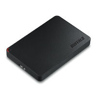 【数量限定特価】バッファロー USB3.1（Gen1）対応ポータブルHDD 500GB 黒 HD-NRPCF500-BB 1台