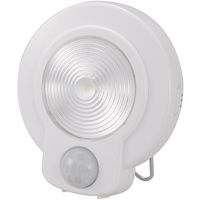 オーム電機 LEDセンサーライト 白色LED NIT-L03M