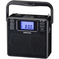 オーム電機 ポータブルCDプレーヤー ステレオCDラジオ ワイドFM AudioComm RCR-500Z