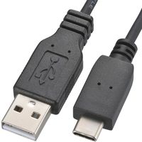 オーム電機 USB Type-Cケーブル 1m SMT-L1CA2Y（直送品）