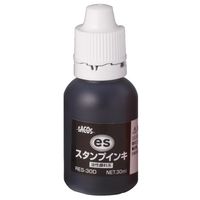 新朝日コーポレーション esスタンプインキ30ml 黒 RES-30D 2個（直送品）