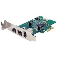 ロープロファイル対応IEEE 1394a 1ポート/1394b 2ポート増設PCI Expressカード PEX1394B3LP（直送品）