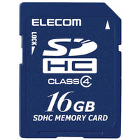 SD カード 16GB Class4 一眼レフ 写真 動画 MF-HCSD016GC4A エレコム 1個