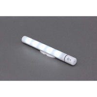 アイリスオーヤマ 乾電池式LEDセンサーライトウォールタイプ 昼光色相当 BSL60WN-W（直送品）