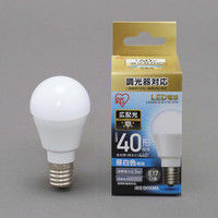 アイリスオーヤマ LED電球 E17 調光 広配光タイプ 40形相当（440lm） G-E17/D-4V3