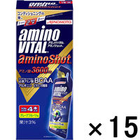 ＜LOHACO＞ アミノバイタルアミノショット 1セット（4本入×15箱） 味の素 アミノ酸 サプリメント