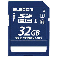 SD カード 32GB UHS-I U1 高速データ転送 一眼レフ 写真 動画 MF-HCSD032GU11A エレコム 1個（直送品）
