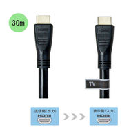 Vodaview HDMIケーブル(ロングタイプ) HDMI[オス] - HDMI[オス] ブラック