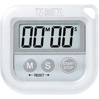 タニタ 0859810 丸洗いタイマー 100分計 TD-376N ホワイト TD376N（取寄品）