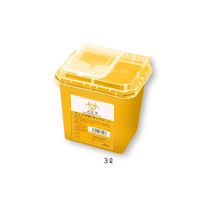 アズワン ディスポ針ボックス　黄色３Ｌ　ケース販売（４８個） 8-7221-22 1ケース(48個)　　ナビスカタログ　ナビス品番：8-7221-22（直送品）