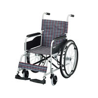 アズワン 車椅子 （スチールタイプ） Fit-ST 1個 7-4327-01（直送品）