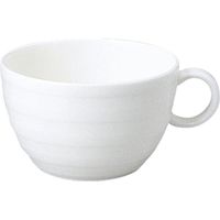 鳴海製陶 ホワイト モーニングカップ 40610-2875 6個（直送品）