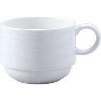 鳴海製陶 ホワイト スタッキングアメリカンカップ 40610-2877 12個（直送品）