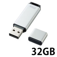 サンワサプライ USB2.0 メモリ UFD-2AT32GSV 1個（直送品）