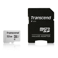 トランセンドジャパン 32GB マイクロSD TLC TS32GUSD300S-A 1個