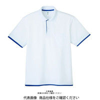 トムス ドライレイヤードポロシャツ ホワイト×ロイヤルブルー M 00339-AYP-732-M 1セット（2枚）（直送品）