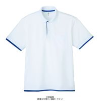 トムス ドライレイヤードポロシャツ ホワイト×ロイヤルブルー LL 00339-AYP-732-LL 1セット（2枚）（直送品）