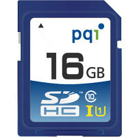 SDHCカード 16GB Class10 UHS-I対応 永久保証 （国内正規品） SD10U11-16 5個 PQI JAPAN（直送品）