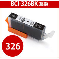 サンワサプライ BCI-326BK キヤノン互換インク ブラック 300-C326BN 1個（直送品）