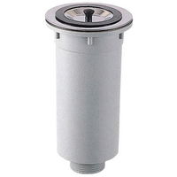 SANEI カゴ付流し排水栓 H65 1セット（3個）（直送品）