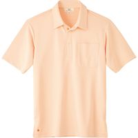 トンボ ポロシャツ ニットシャツ CR186 シャーベットオレンジ M 1枚（取寄品）