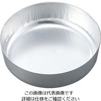 アスクル】アズワン 丸型アルミ皿（持ち手付き） 60mL 100枚入 D57-100 