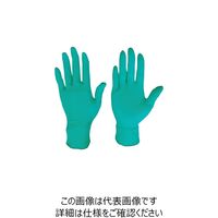 川西工業 川西 ニトリル使いきり手袋粉無250枚入グリーンMサイズ 2061GR-M 1箱（250枚） 102-6073（直送品）