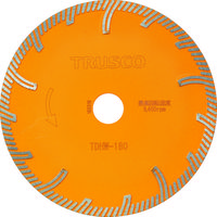 トラスコ中山（TRUSCO） TRUSCO ダイヤモンドカッタープロテクトウエーブ 180X2.4TX25.4 TDHW-180 115-1140（直送品）