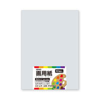 シモジマ 画用紙 A4 ミスト 002163704 1セット（10束）（直送品）