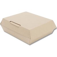 【ケース販売】HEIKO 食品箱 ネオクラフト ランチボックス L 004248010 1ケース(10枚入×12袋 合計120枚)（直送品）