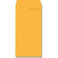 【ケース販売】HEIKO 事務用 カラー封筒 長3 オレンジ 007528006 1ケース(100枚入×10袋 合計1000枚)（直送品）