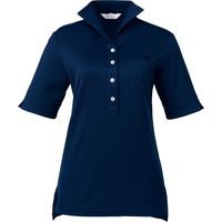 チトセ ニットシャツ 女性用 ネイビー 9号 CL-0271（取寄品）