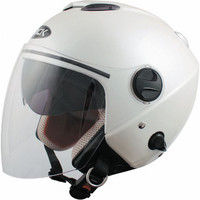 TNK工業 ZJ-2 ZACK ジェットヘルメット パールホワイト 508387（直送品）