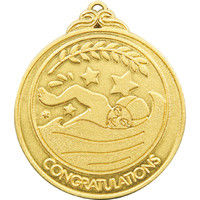 アーテック メダル 「水泳」 金 1836 3個（直送品）