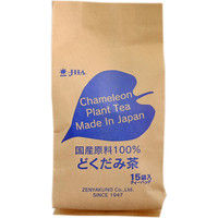 ゼンヤクノー 国産原料100% どくだみ茶（5g×15バッグ）×10セット（直送品）