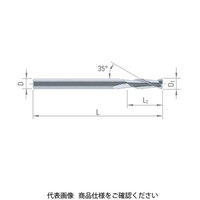 ムラキ DIXI エンドミル 7572 2枚刃ロング φ10.0 7572-10.0 1個（直送品）