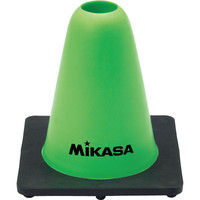 ミカサ】 マーカーコーン 緑 5個セット（高さ15cm・180g、柔らかいゴムを使用） CO15-G（直送品）