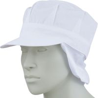 住商モンブラン MONTBLANC（モンブラン） 天メッシュ八角帽子たれ付 兼用 白 フリー