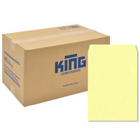 キングコーポレーション 角形A4号 85g／平方m スミ貼クリーム 011025 1箱（500枚入）（直送品）