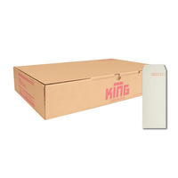 キングコーポレーション 長形40号 HIソフトカラーグレー 161504 1箱(1000枚入)（直送品）