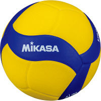 ミカサ】 一般・大学・高校用バレーボール5号 練習球 黄色／青色 V330W 2個（直送品）