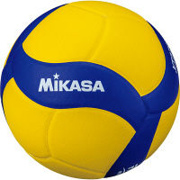 ミカサ】 一般・大学・高校用バレーボール5号 トレーニング用ボール（重量 370g） 黄色/青色 VT370W（直送品）