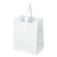 ワンハンドルペーパーバッグ ホワイト L（幅173×高さ220×マチ幅115mm） 1箱（50枚入）【紙袋】 オリジナル