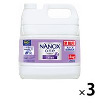 トップスーパーナノックス（NANOX） ニオイ専用 業務用詰替4kg 1箱（3個入） ライオン