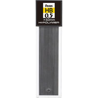 アスクル】ぺんてる 替え芯 ハイポリマーC295 0.5mm HB C295-HBMOS 1箱 
